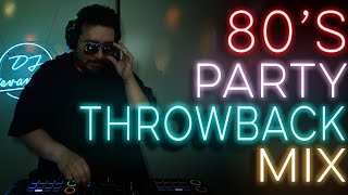 PURO 80s PARTY THROWBACK MIX | LIVE DJ MIX by DJ Kevanator | #80s