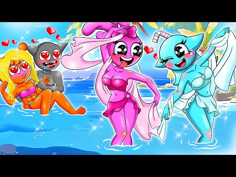 Oren Pretends to Be a Girl to Flirt! Will It Work?😂💕🏖️ | Incredibox Sprunki Animation