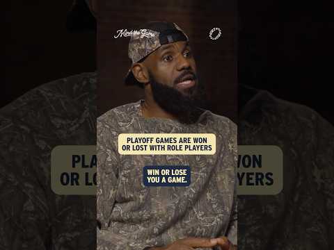 "A role player can win or lose you the game." 💯 #lebron #playoffs #nbaplayoffs