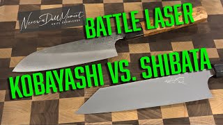 Battle Laser - Kobayashi Knives - Kei Kobayashi  vs. Shibata Knives - Takayuki Shibata