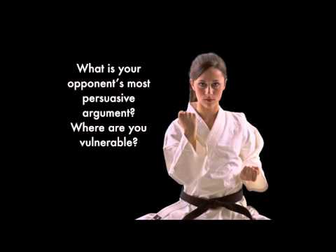 How to write a counterargument