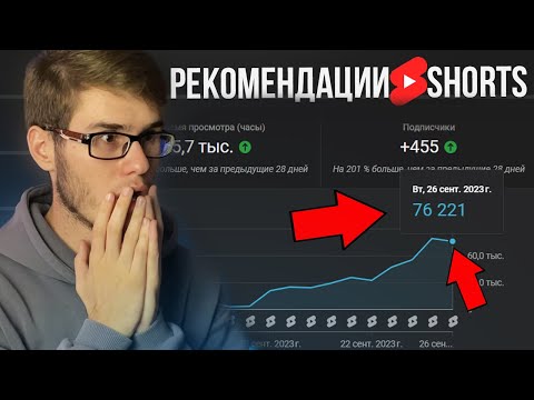 100 000 Просмотров - это ЛЕГКО! Shorts Рекомендации Как раскрутить YouTube ШОРТС канал?