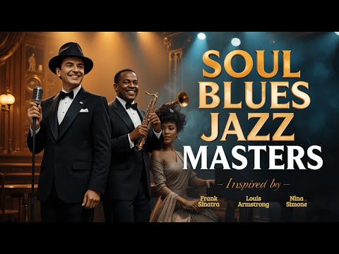 Soul Blues Jazz Masters | Songs Inspired by Frank Sinatra, Louis Armstrong & Nina Simone | Timeless