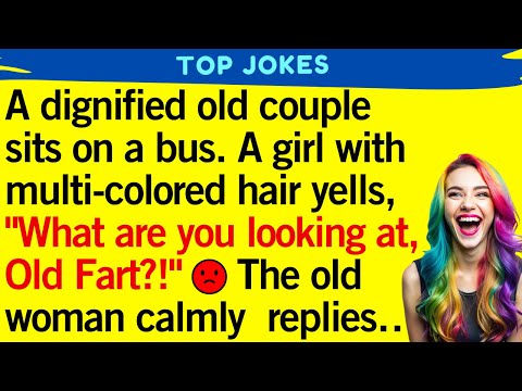 She Yelled at the Old Man… His Reply? PRICELESS!  😆 Best jokes of the week!