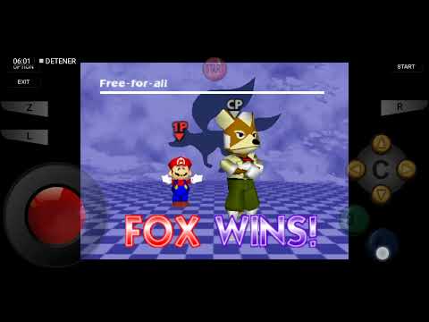 jugando smash 64 jugando con mario