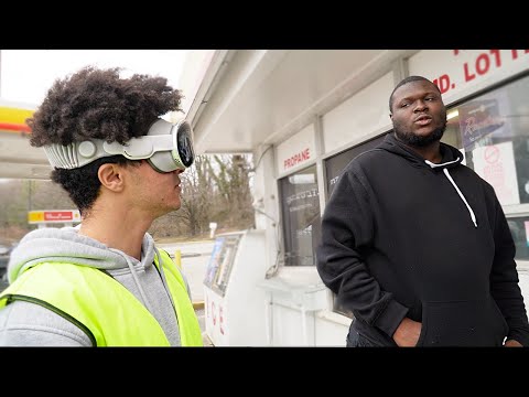 Trolling with Apple Vision Pro!