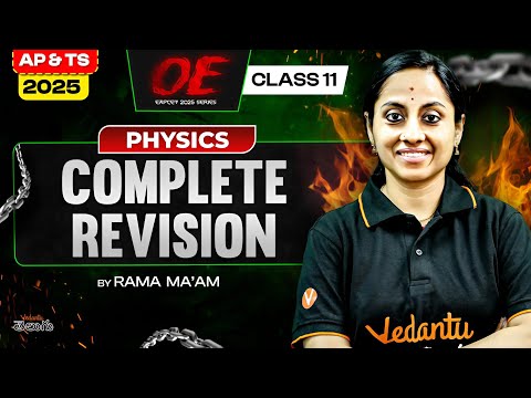 🔥 Complete Physics 11th Revision [ Class 11 Full Syllabus ] EAPCET 2025