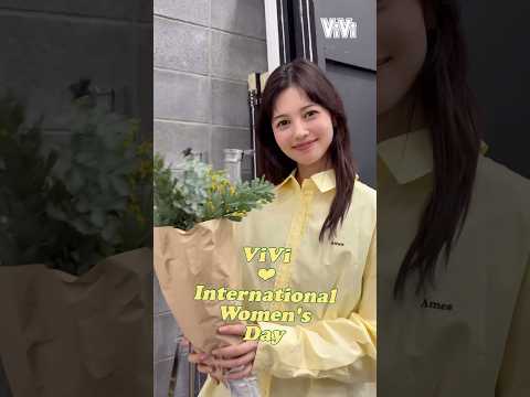 Tomorrow, March 8th, is International Women's Day 💛 ViVi models will give everyone a gift of the ...
