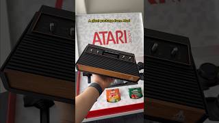 The Atari 2600+ is half the size of the original console and plays original Atari carts !#Atari2600
