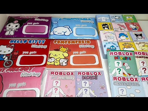 SANRIO BLIND BAG | ROBLOX | BLIND BOX | asmr