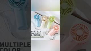 Battery Operated Mini Portable Fan, Lightweight Handheld Fan, Ideal for Office, Outdoors & Traveling