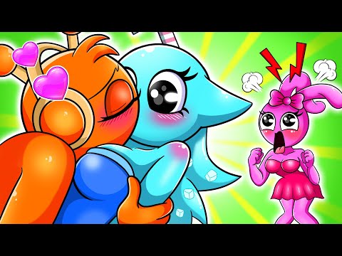 Oren! Aqua! What are you doing?! Pinki is Crying!!! | Incredibox Sprunki Animation