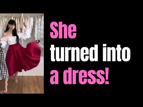 Styling a linen skirt as a dress and for different seasons ft Son de Flor