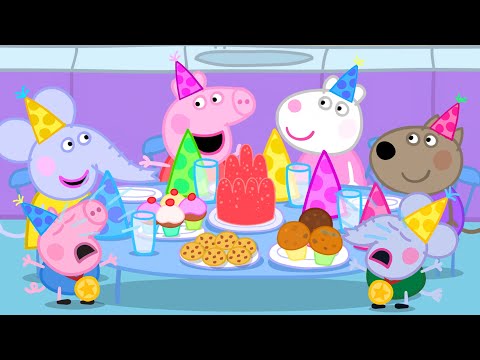 Peppa Pig Celebrates Edmond Elephant's Birthday Party 🎈| Cartoon for Kids | Full Episodes