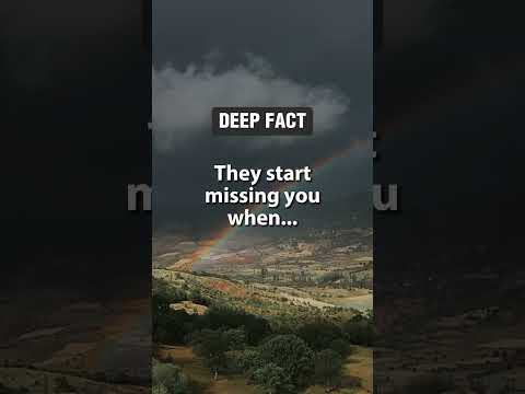 They start missing you when… #shorts #love #couple