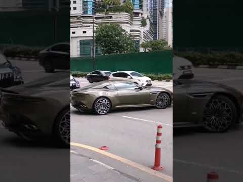 Exotic Aston Martin DBS Superlegger spotted on the streets 🔥
