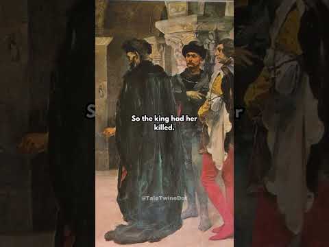 This is the tragic love story of Ines and Pedro… #history #art #shorts #portugal #royalhistory