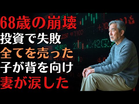「68歳、全財産を失った」子どもに背を向けられ、妻は泣いた…投資失敗の結末 【60代以上の方へ/シニア】【悲しい話 】