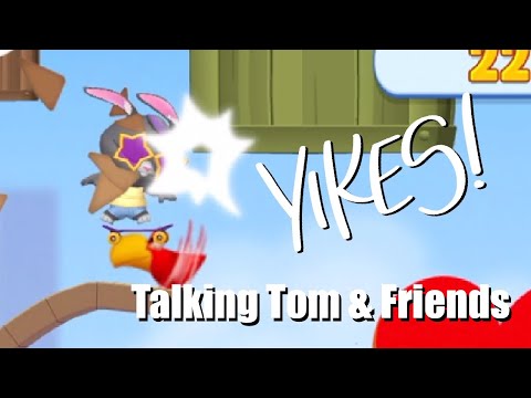 Watching My Mom Play || Talk Tom And Friends (Mobile Game)
