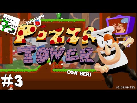 JUGANDO pizza tower con beri parte 3