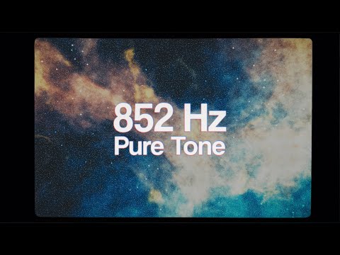 Remove Negative Thought Patterns and Promote Inner Peace | 852Hz Solfeggio Frequency Pure Tone