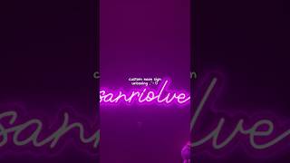 neon sign unboxing! 🩷 @bps_neonsigns #neonsign #kawaii #unboxing #aesthetic #asmr #sanrio #kpop