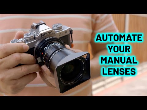 I AUTOMATED my manual lenses on the Z-fc with Techart TZM-02 - RED35 Review