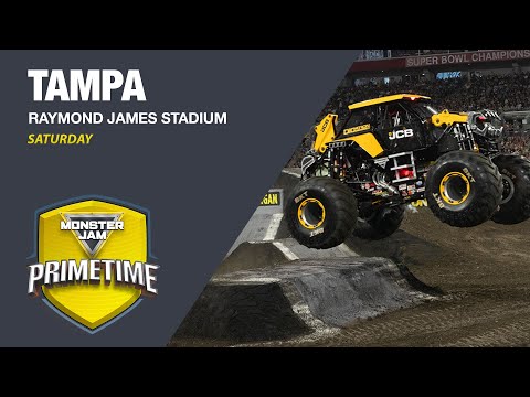 Monster Jam Primetime: Tampa - 1 | February 1st, 2025 - Raymond James Stadium