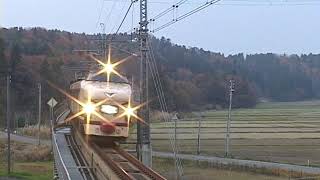 北越急行　大池いこいの森　特急はくたか　485系