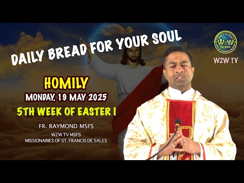 HOMILY | 19 MAY 2025 | 5TH WEEK OF EASTER I by Fr Raymond MSFS #homily #sermons