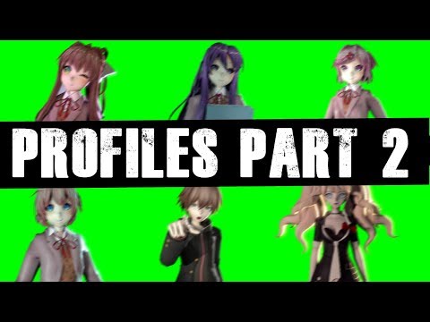 [DDLC/Danganronpa/SFM] Profiles (Part 2 of Profiles | The Marionettist