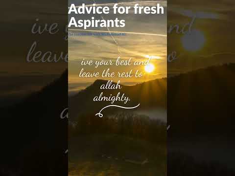 Advice for fresh Aspirants #adviceforcss #cssexam #cssresult #csspmsexam #css2023 #shorts