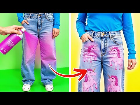 Best DIY Fashion Hacks to Transform Your Old Clothes into Trendy Outfits! 👗✨ by DrawPaw