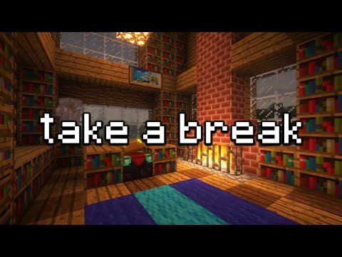 relax, you can rest now.. (minecraft c418 music & rain ambience)