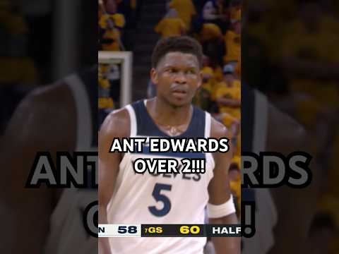 Anthony Edwards is a bad man!