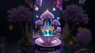 A Whole Fantasy World in One Teacup! #FantasyWorld #MiniatureMagic #TeacupCastle #shortsviral