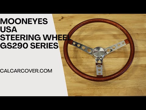 Mooneyes GS290 Orange Steering Wheel Standard Format GS290CMOR