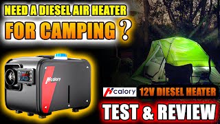 Hcalory Diesel Air Heater Test & Review.