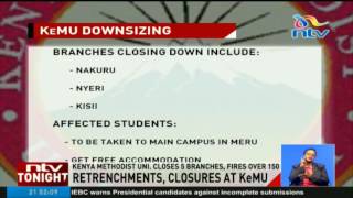 KeMU closes branches, sends home over 150 staff