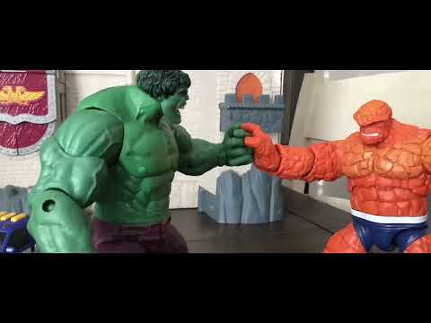 Hulk VS Thing (STOP MOTION FIGHT)