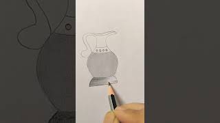 Jug Drawing Easy 🏺#shorts