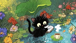 Overthinking won’t save you.. Action cures anxiety.  / Lo-fi Rain /Beats for Study, Focus