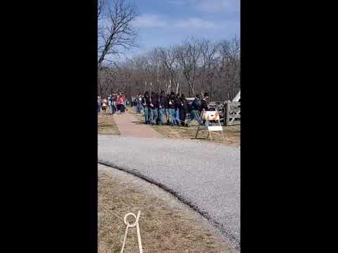 (LATE) 24th Missouri Marching at Elkhorn Tavern