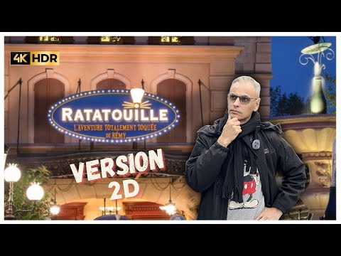 Que donne l’attraction ratatouille l’aventure totalement toquée de Rémy en version 2D? Mon avis 🧐