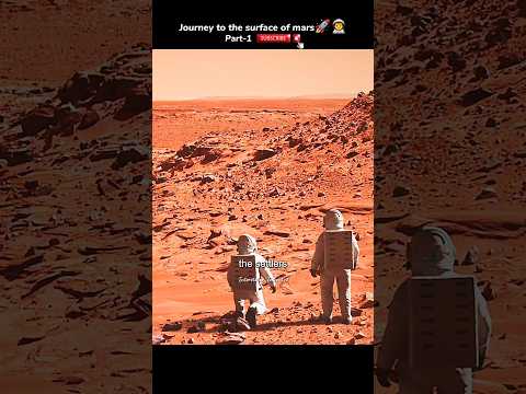 Journey to the surface of mars.🚀 part-1. #spaceexploration #spaceeducation #mars
