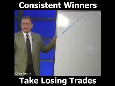 Thinking of losing trades like a pro