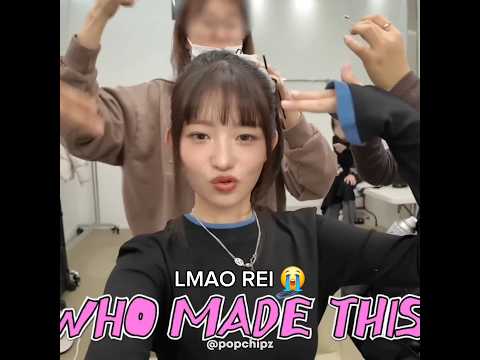 She's so funny 😭😭 #ive #rei #meme #ivememe #kpop #kpopmeme #iverei #fyp