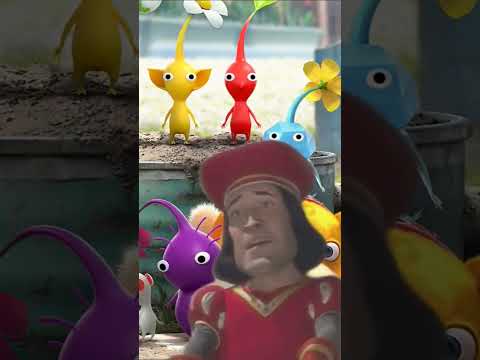 Being the leader can be so hard sometimes 😢 #shorts #pikmin #nintendo #switch #shrek #gaming #gamer