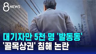 대기자만 5천 명 '발동동'…'초고령화 사회' 앞두고 규제 논란 / SBS 8뉴스