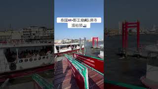 #旅行 #旅遊 #親子 #泰國 #泰國旅行 #鄭王廟 #臥佛寺 #渡船 #船